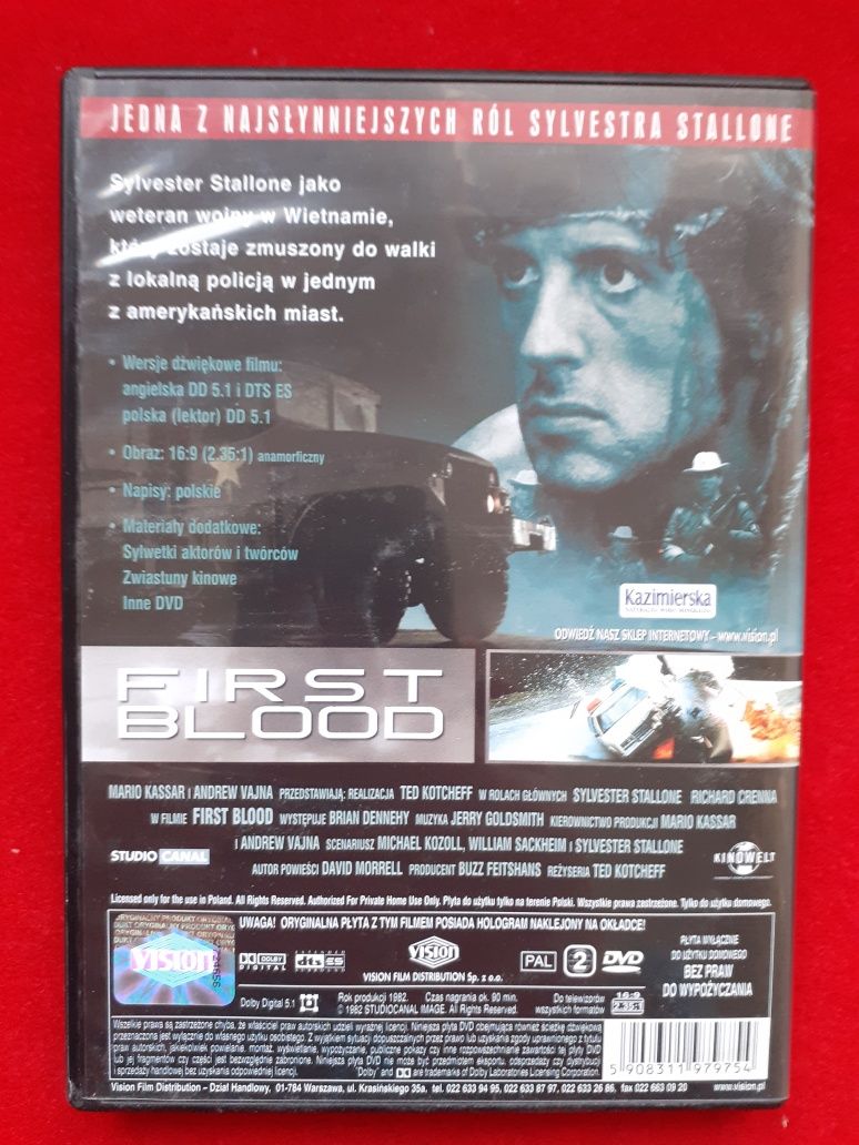 RAMBO film na dvd