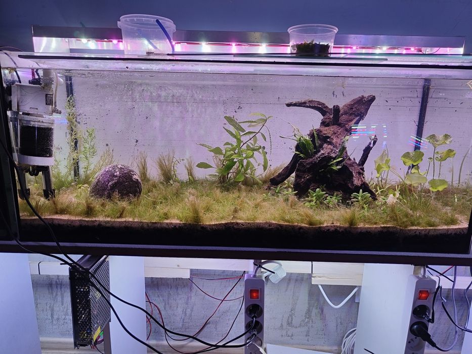 Lampa akwarystyczna power LED 100cm 36w roślinna FS white+ FS różowa