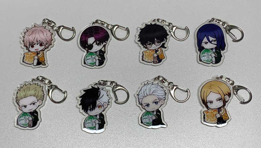 Аніме Брелок Волейбол/Вітролом/Тільки я візьму новий рівень/Кайдзю №8