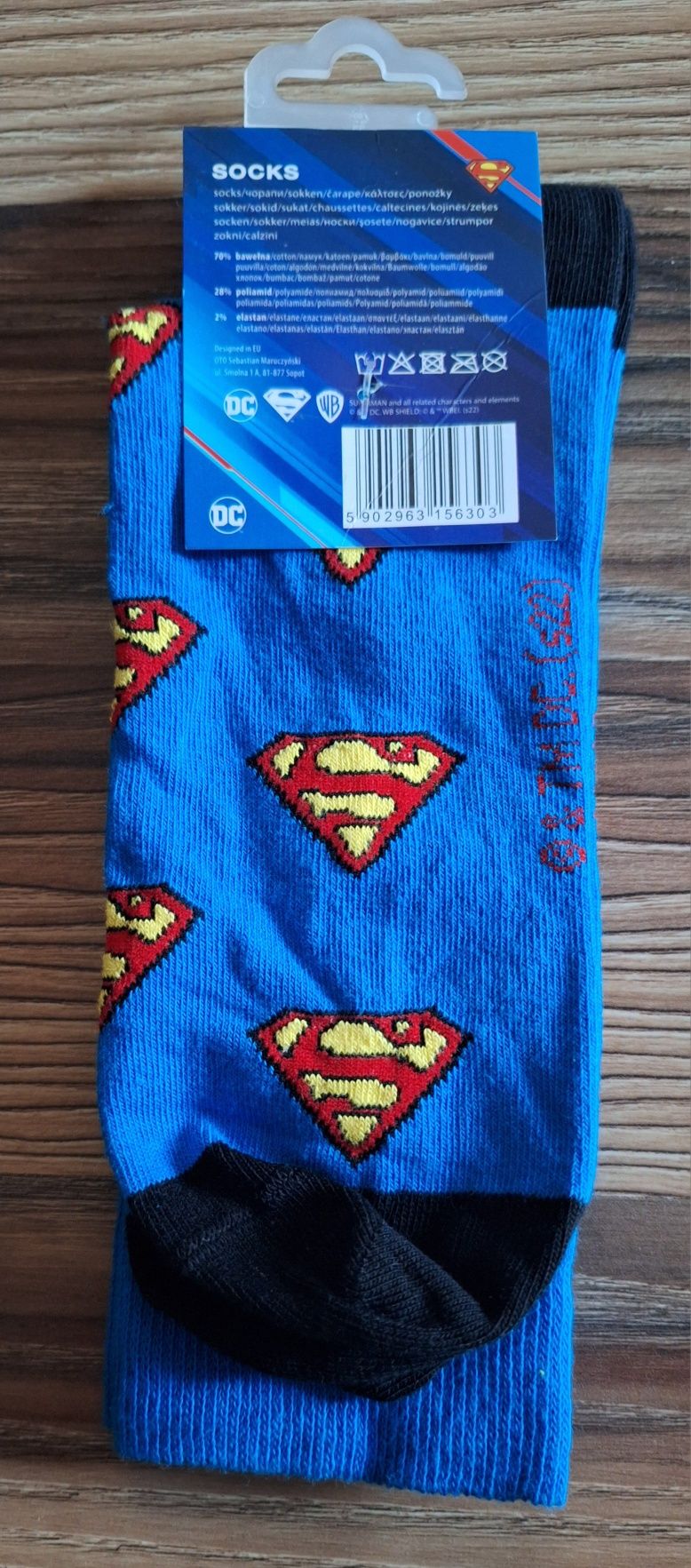 Skarpety męskie Superman roz. 40-45