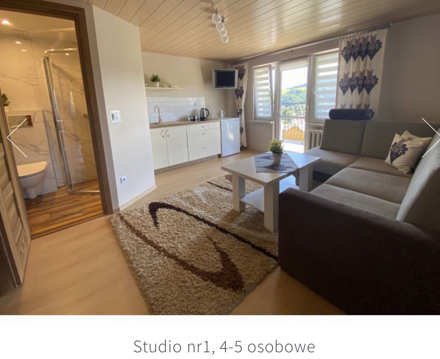Noclegi studio Sromowce Wyżne trzy korony pieniny