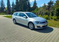 Volkswagen Golf 7 kombi 1,6TDI salon PL, drugi właściciel, alusy, czujniki, tempomat,