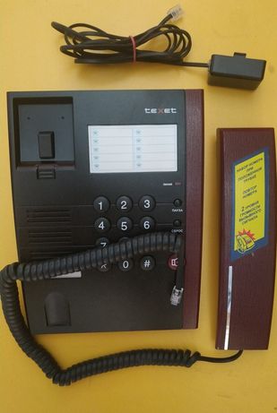 Новый стационарный телефон - Texet tx-208