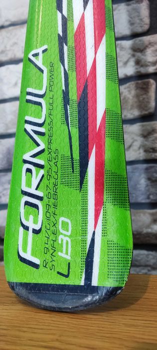 Narty junior Elan Formula 130 + wiązania elan