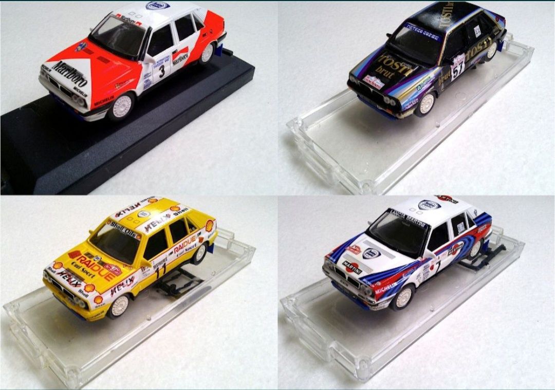 Rally Lancia e Peugeot escala 1/43 VITESSE