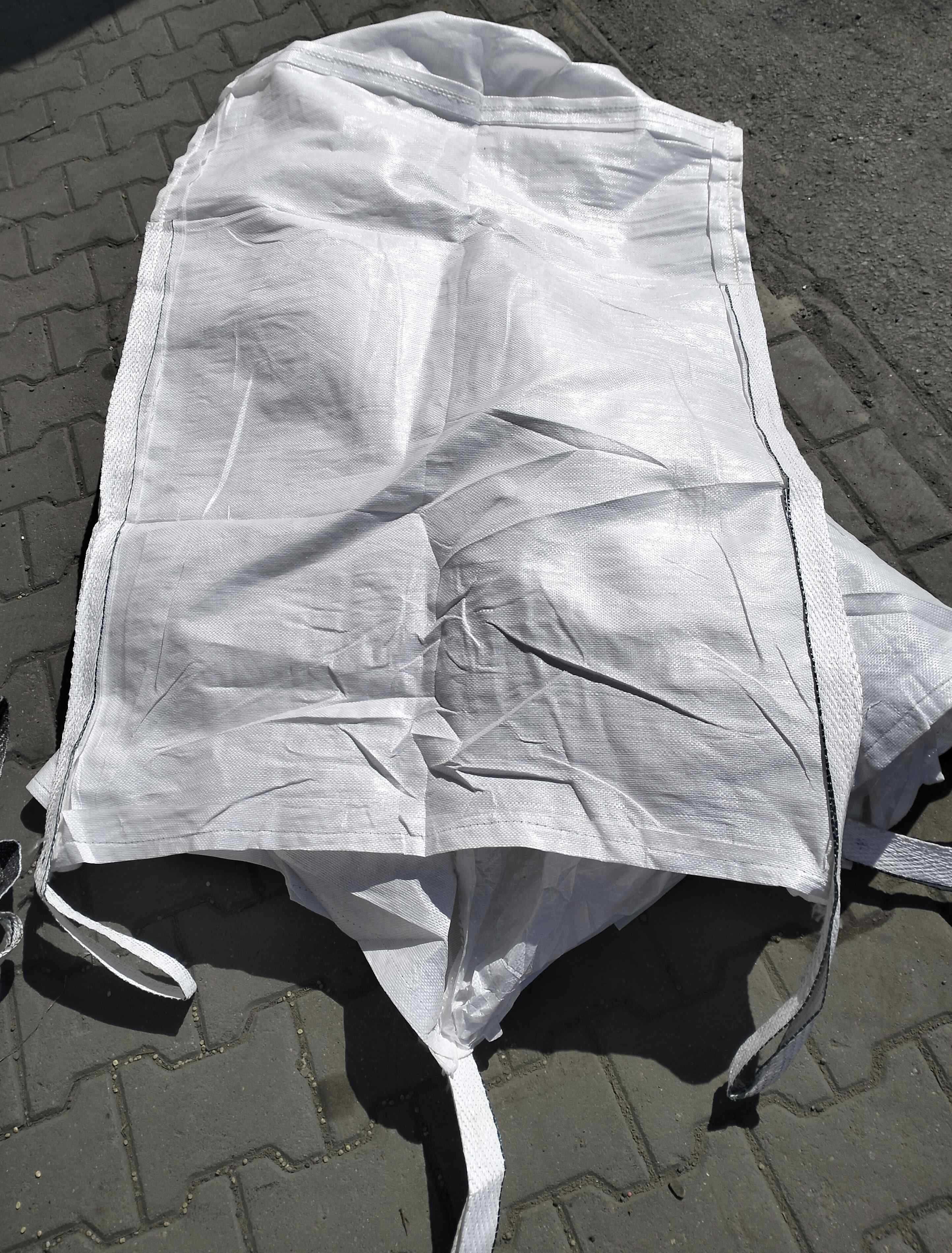Worki Big-Bag po jednorazowym użyciu - czyste.