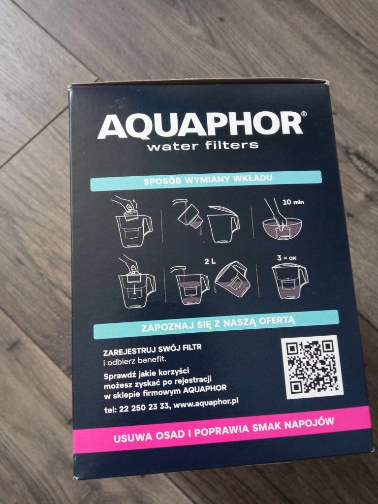 Nowe filtry Aguaphor 6 sztuk + Dafi 3 sztuki