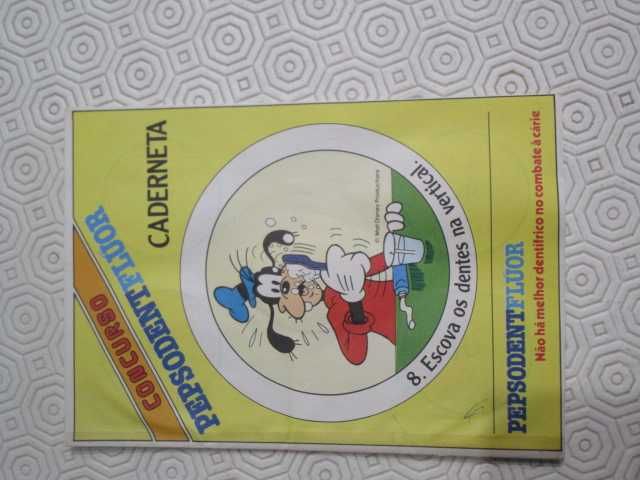 Muito rara caderneta Pepsodent Disney  Morumbi