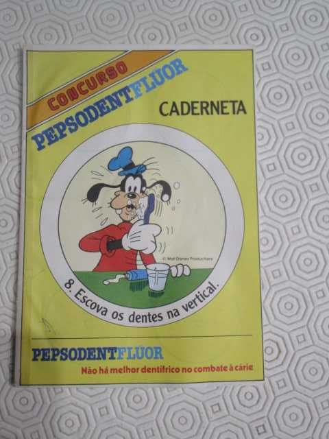 Muito rara caderneta Pepsodent Disney  Morumbi