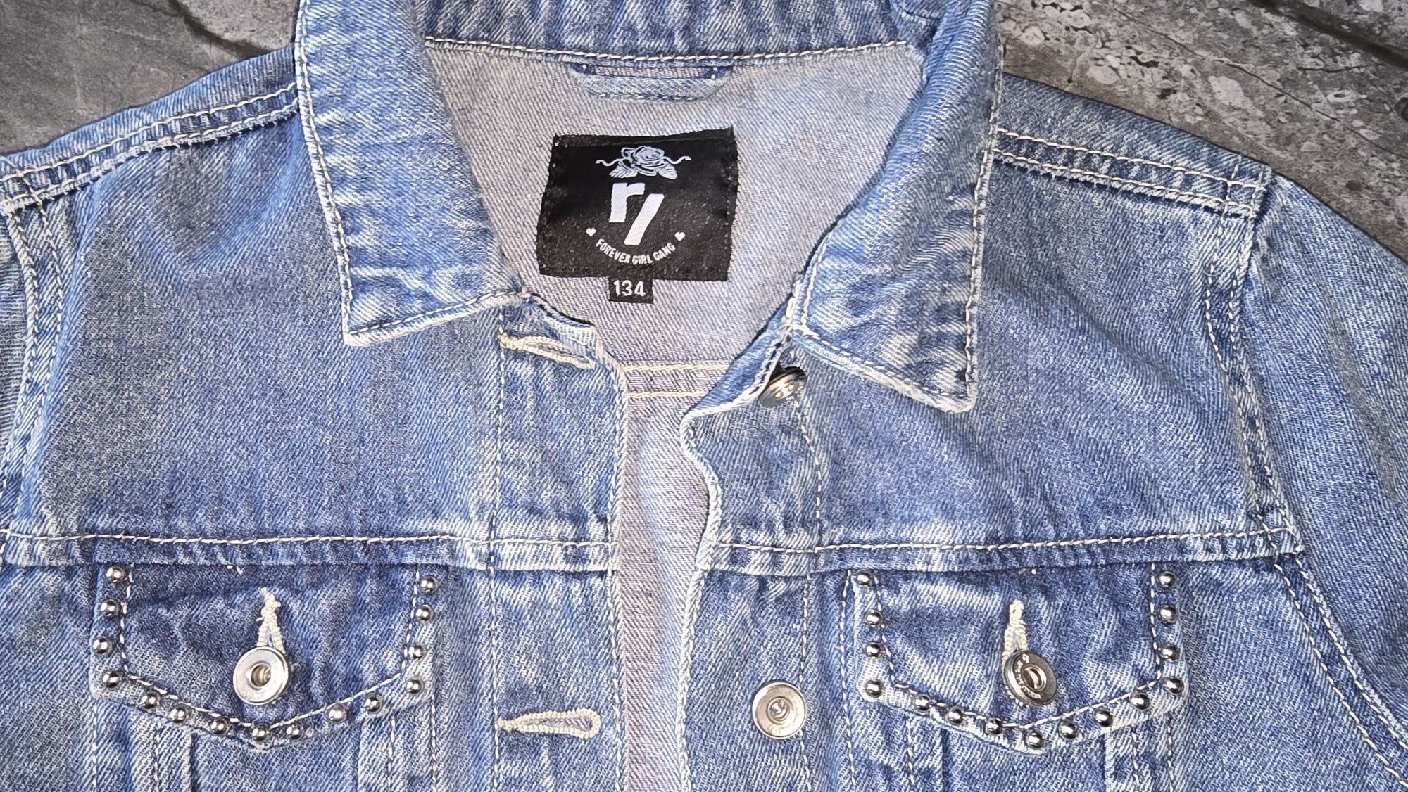 Reporter Young kurtka JEANS dłuższa 134-146
