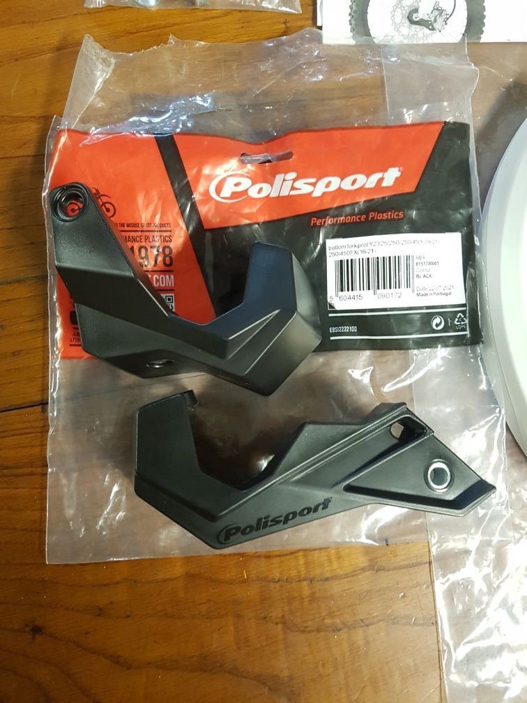 Kit Protetor de Disco Frontal + Bottom Fork's POLISPORT