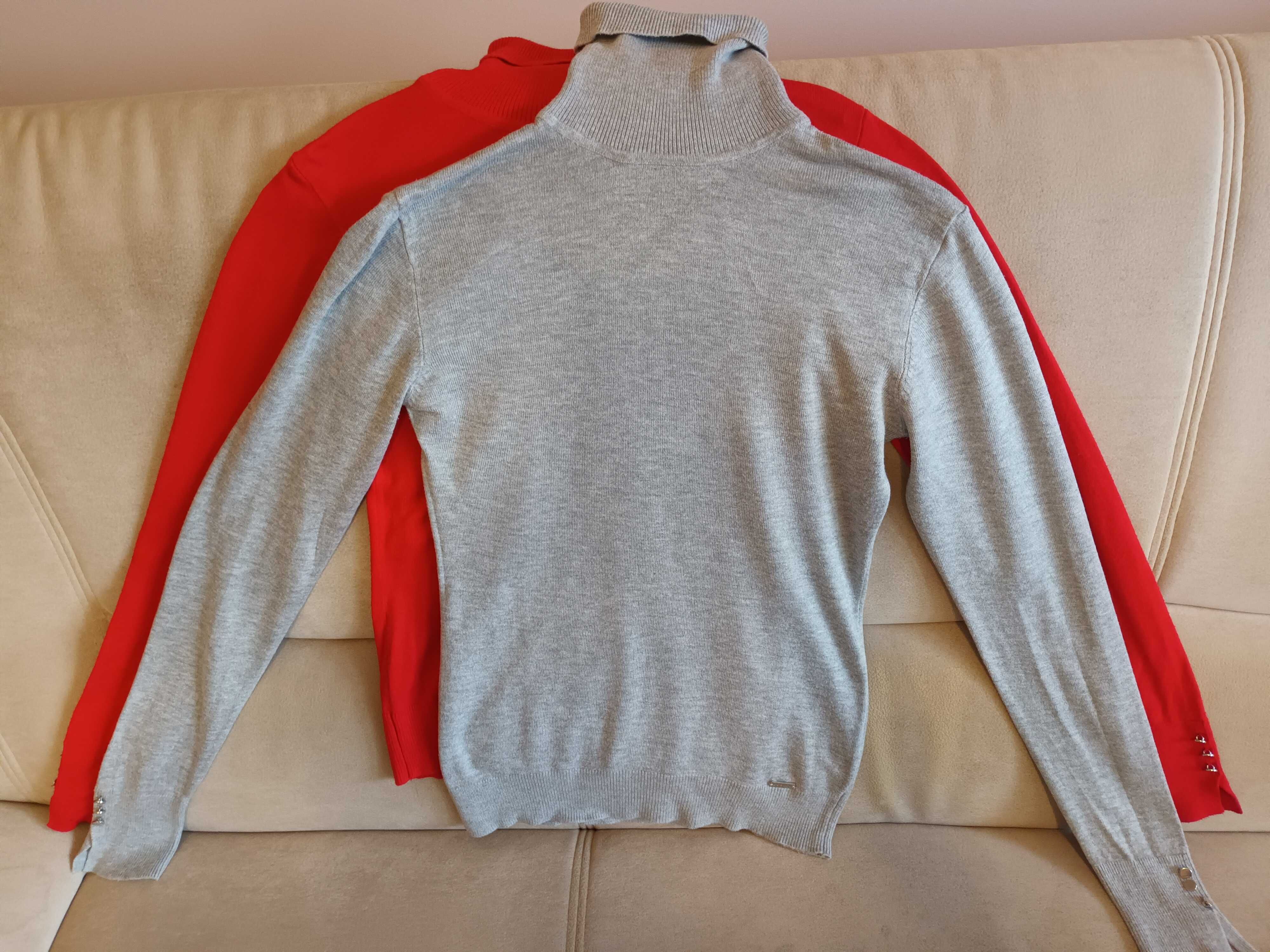 sweter golf damski