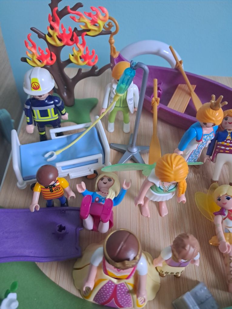 Playmobil mix figurki akcesoria zwierzęta pojazdy itp Bdb stan!!