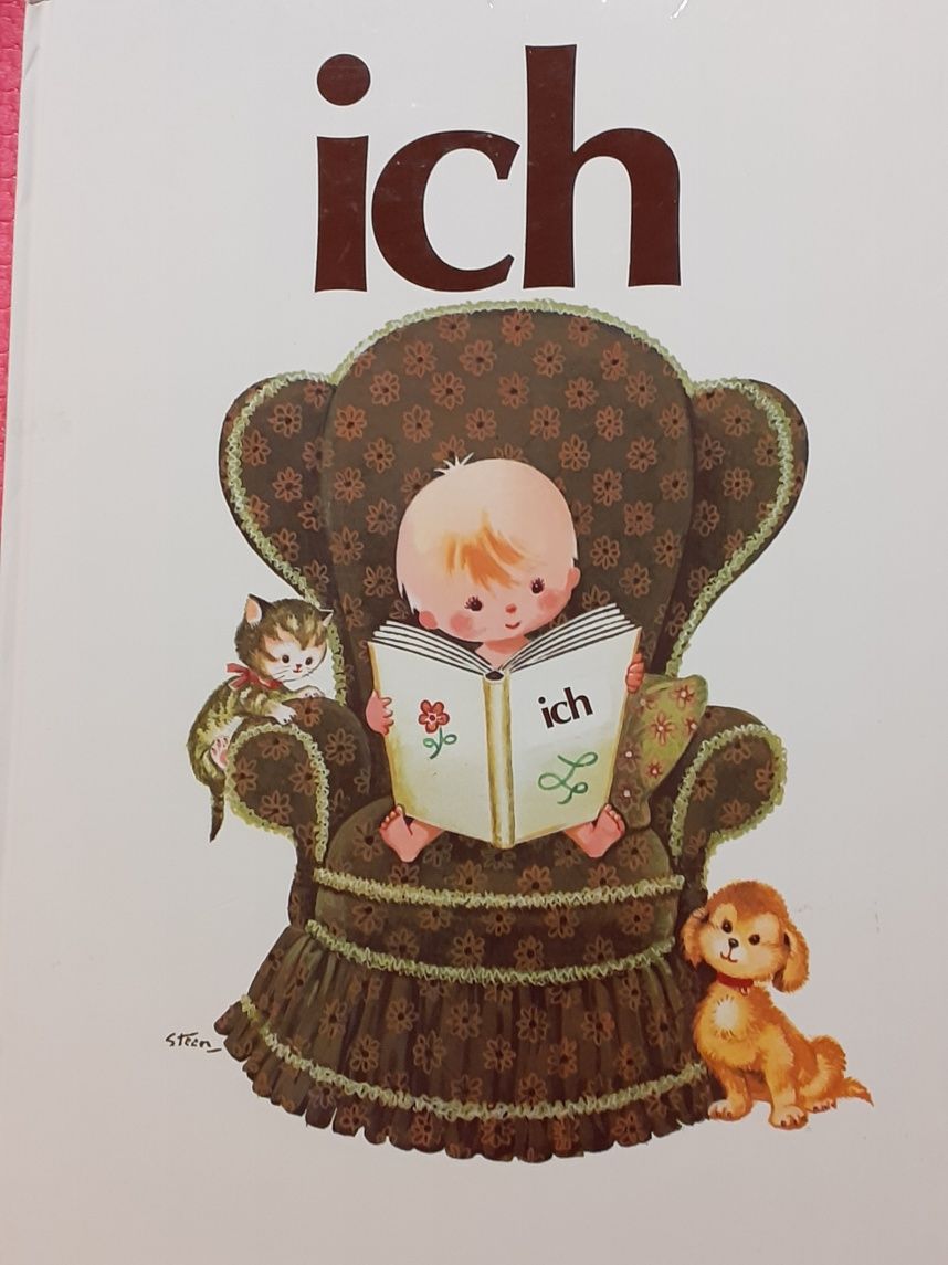 Фотоальбом Ich(Я) альбом для новорождённых (на немецком языке) подарок