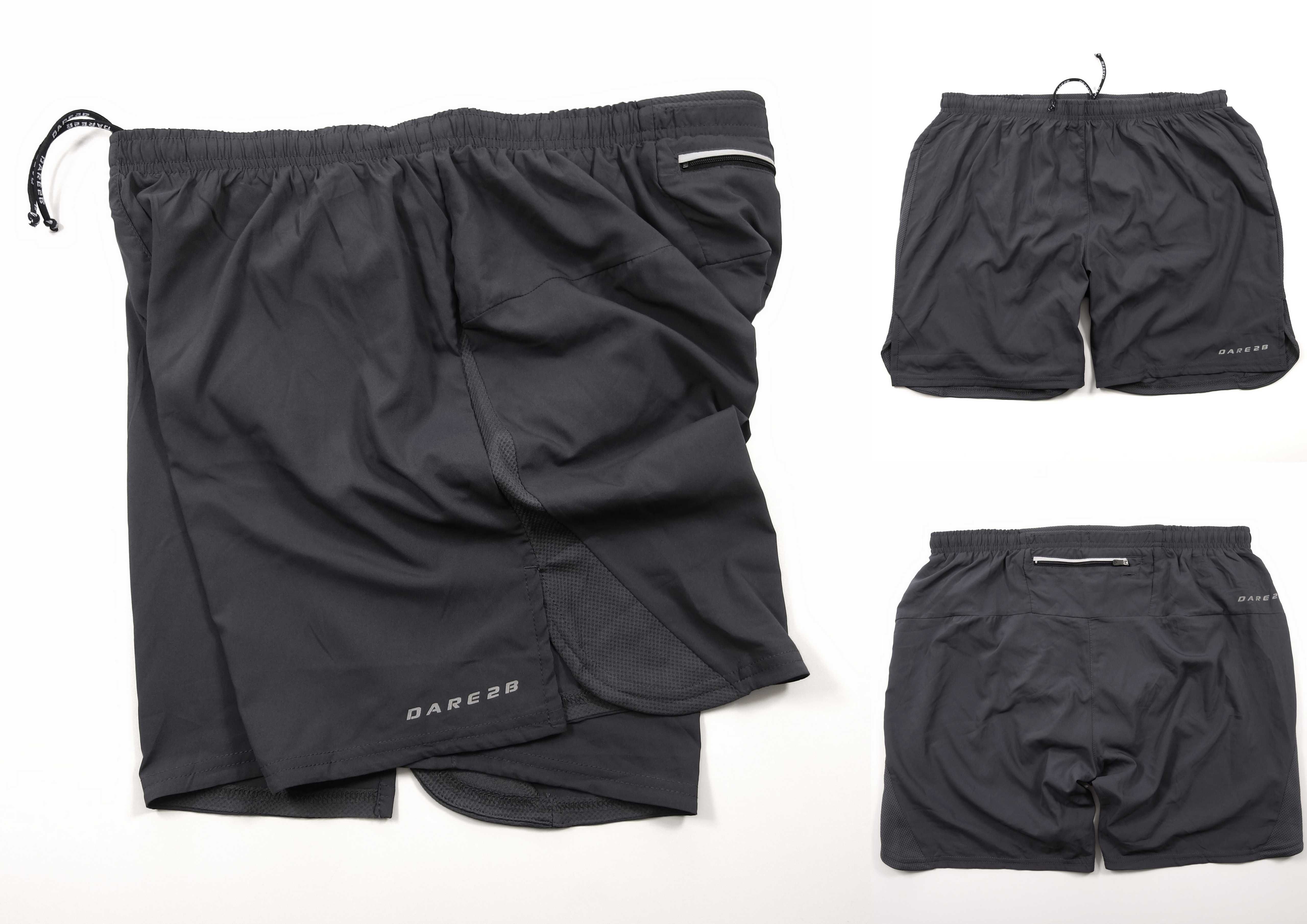 Dare2b nowe męskie spodenki sportowe do biegania ultra lekkie XL