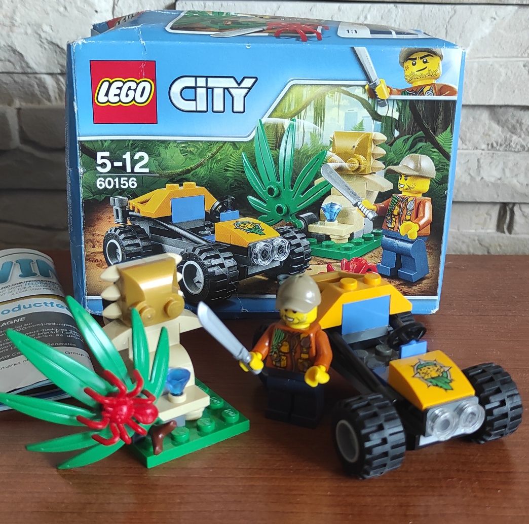 LEGO City 60156 dżunglowy łazik
