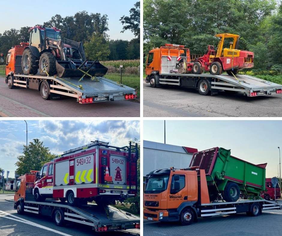 Laweta POMOC DROGOWA 24 Transport Traktorów, Przyczep,Samochodów