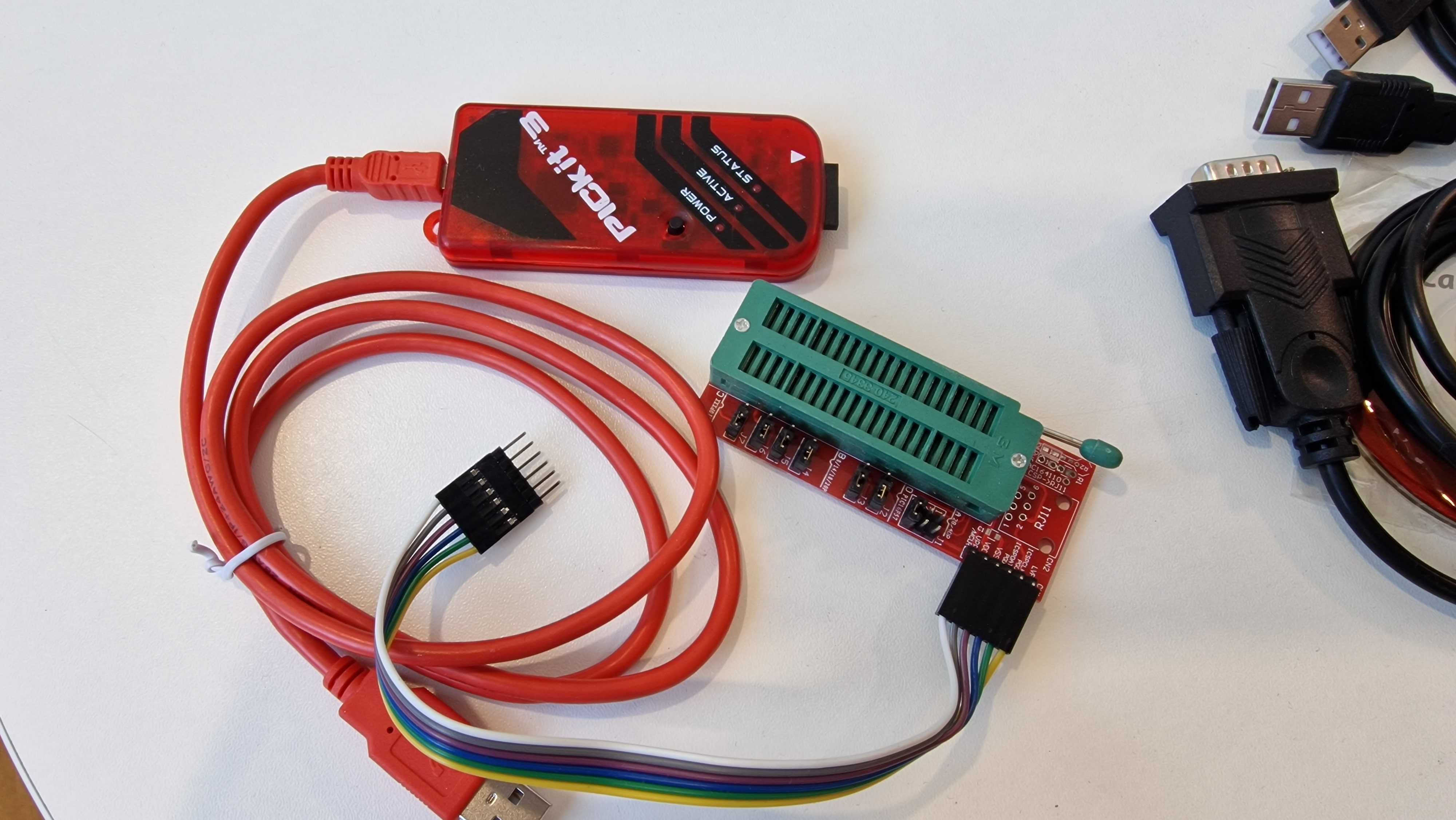 PICKIT-3 програматор + PIC ICD2 PICKit 2