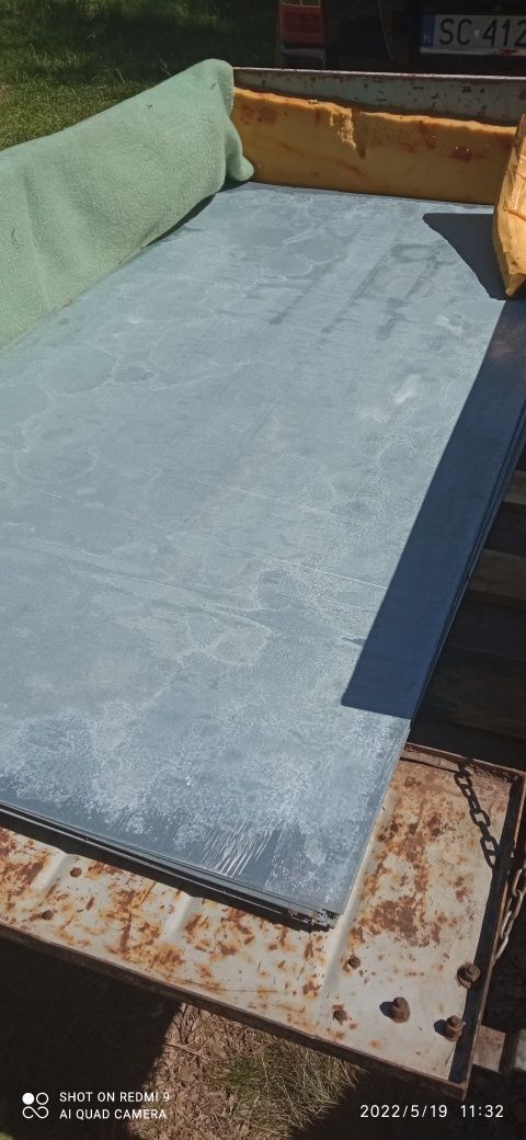 Blacha ocynk 1x2m gr. 0,7 mm