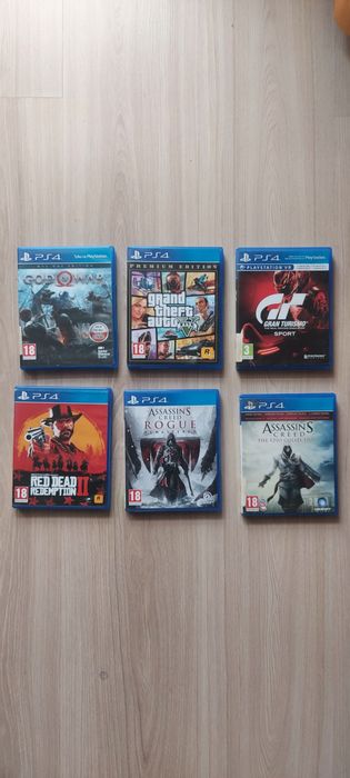 Gry na PlayStation 4 ps4 PS4 Ps4 BRAK RED DEAD REDEMPTION 2, GTA5,ACRR