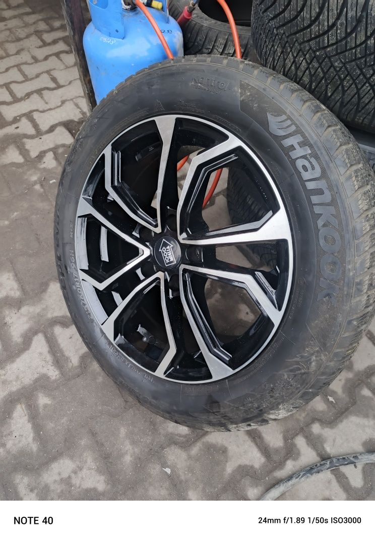 Koło zapasowe Nissan Qashqai Dacia duster renault 215/60/17