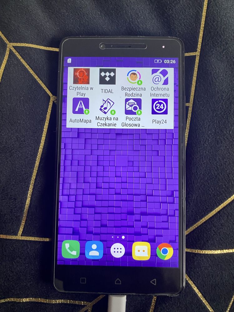 Lenovo K6 Note + pudełko + słuchawki