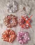 Scrunchie do włosów rozm L Satyna