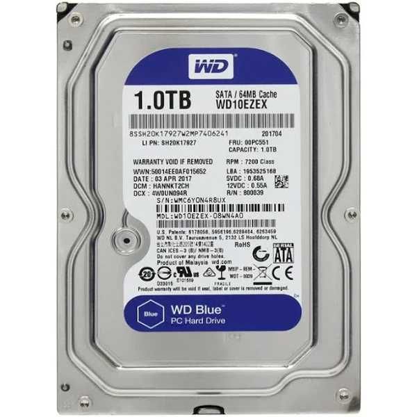 WD Blue PC Hard drive 1TB WD10EZRZ