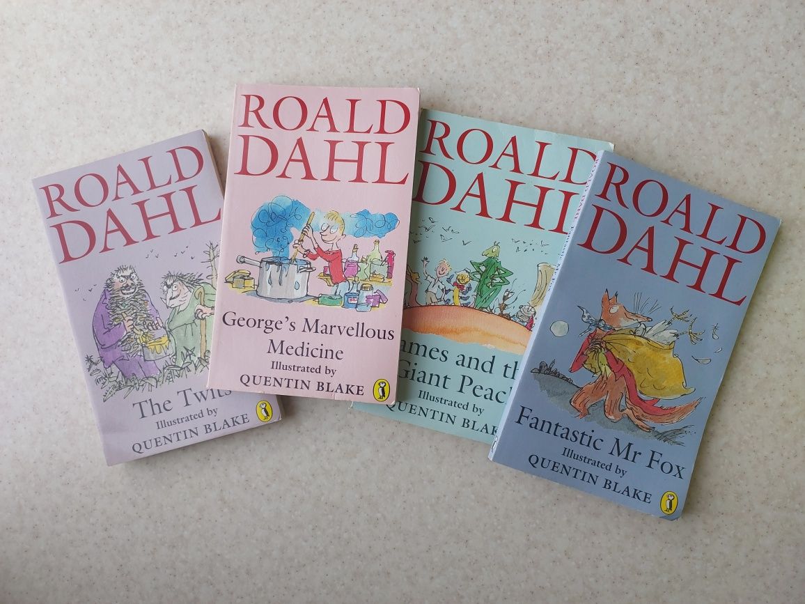 книжки англійською Roald Dahl Charlie and the great glass elevator