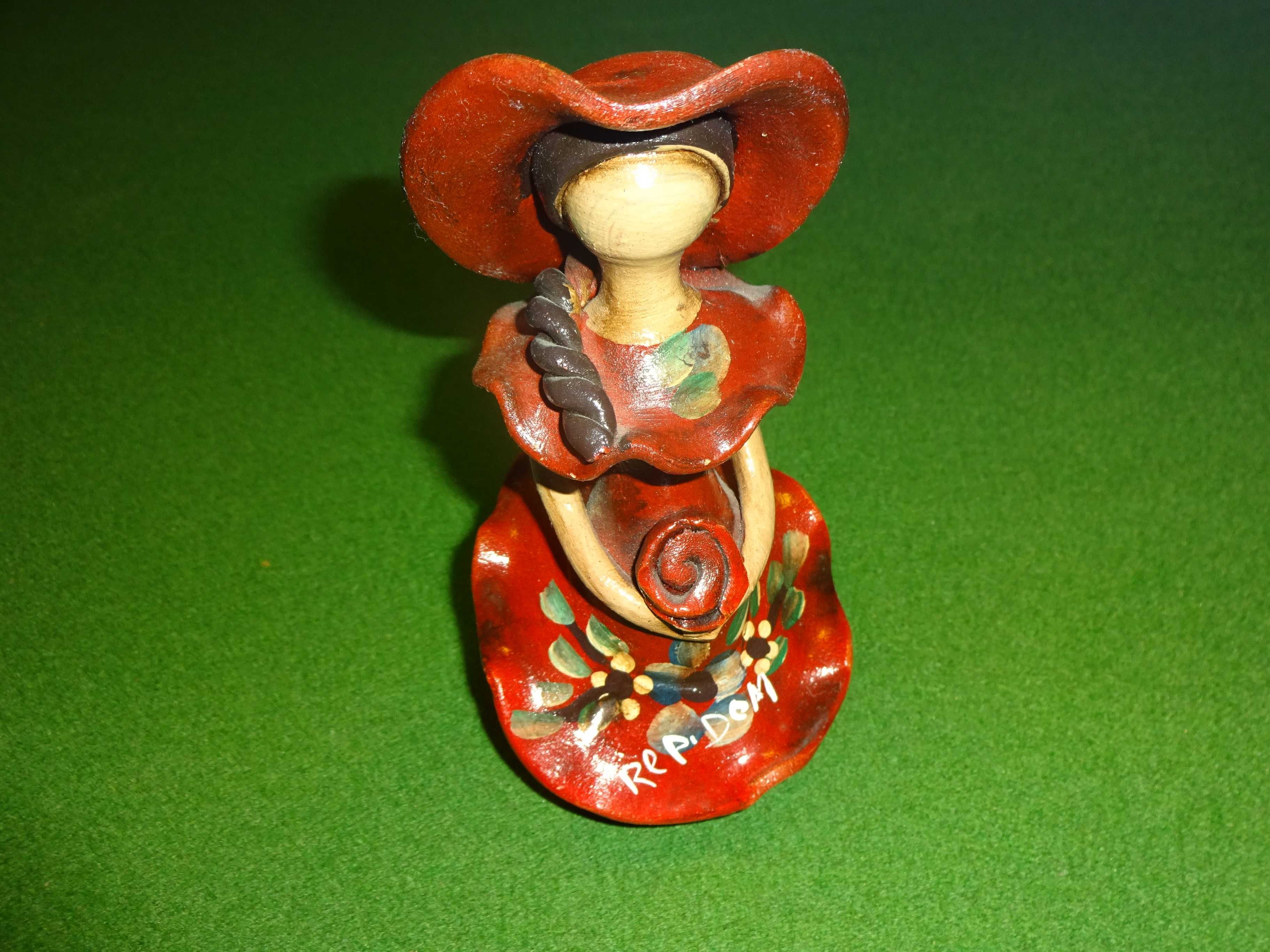REP. DOM. figurka gipsowa gliniana ceramiczna z Dominikany