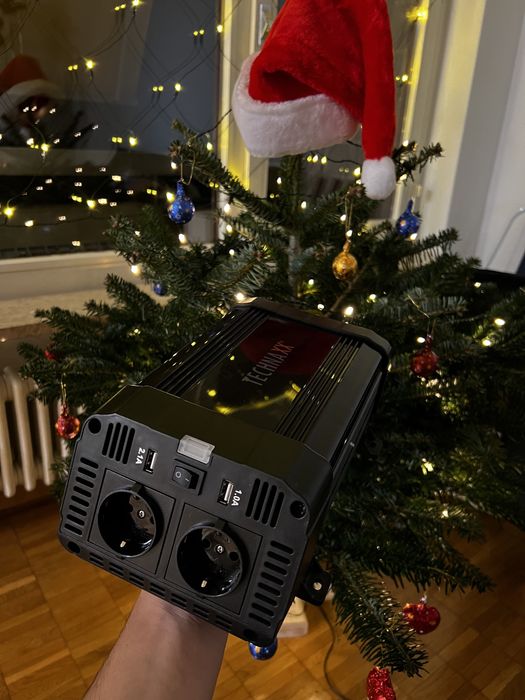 Преобразователь Инвертор 12-220V 1300w 2400w+ USB Инвертер Генератор