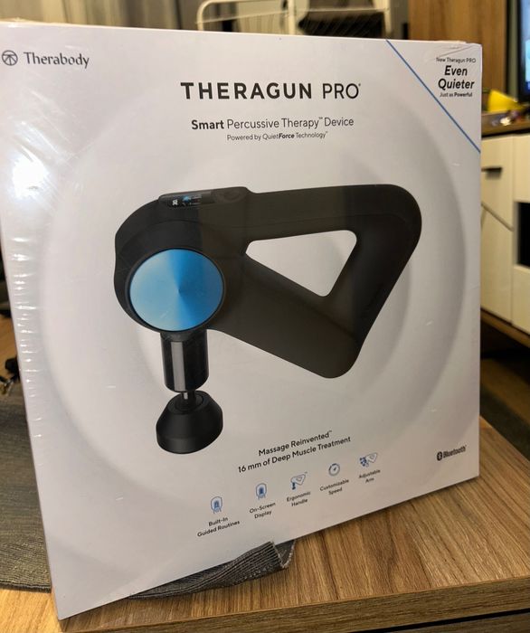 Theragun PRO – Profesjonalny masażer mięśni (NOWY, zapakowany)