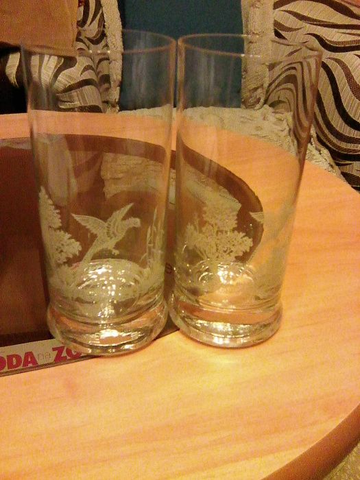 Szklanka Wysoka Ozdobna