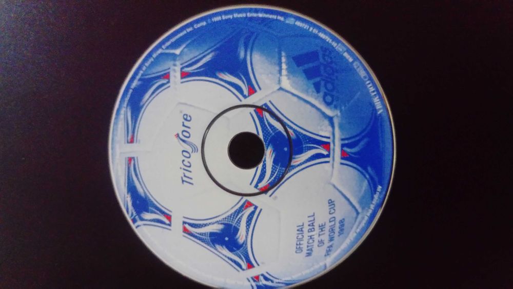 Cd oficial Musicas Mundial 1998(Edição Limitada)(como novo)