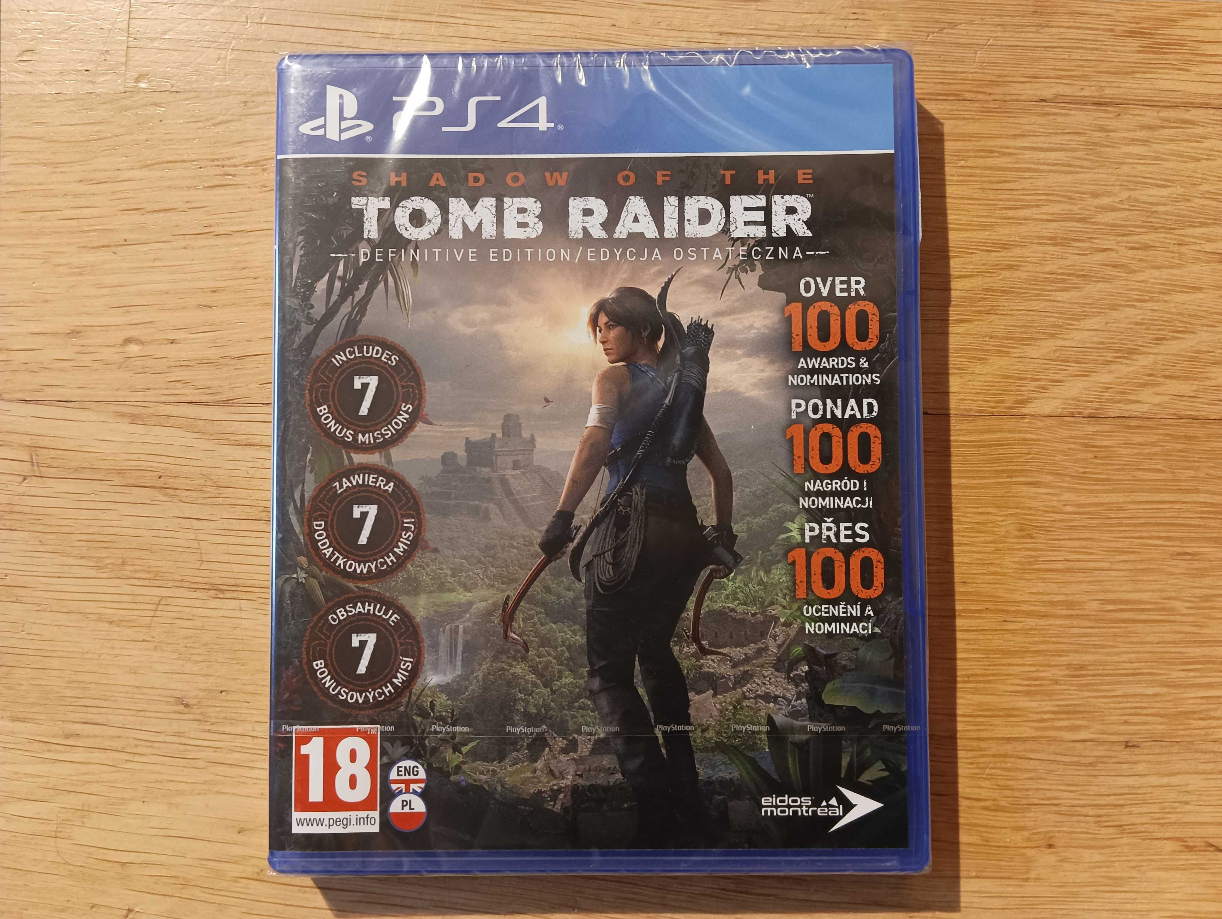 Shadow of the Tomb Raider Definitive Edition na Playstation 4 PS4 PS5
