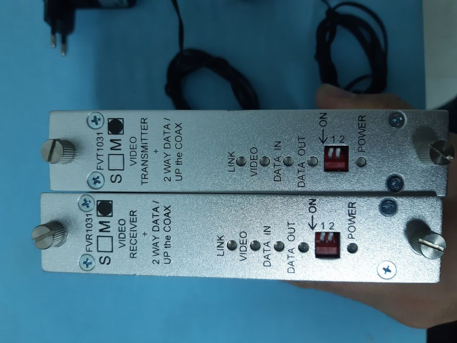 Transmissão de vídeo por fibra ótica