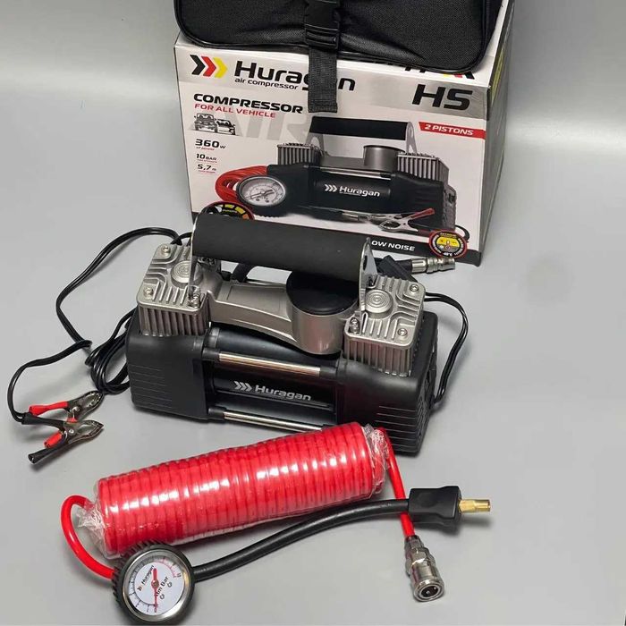 Двопоршневий компресор для автомобіля STORM FT 80 л/хв 10 Атмосфер