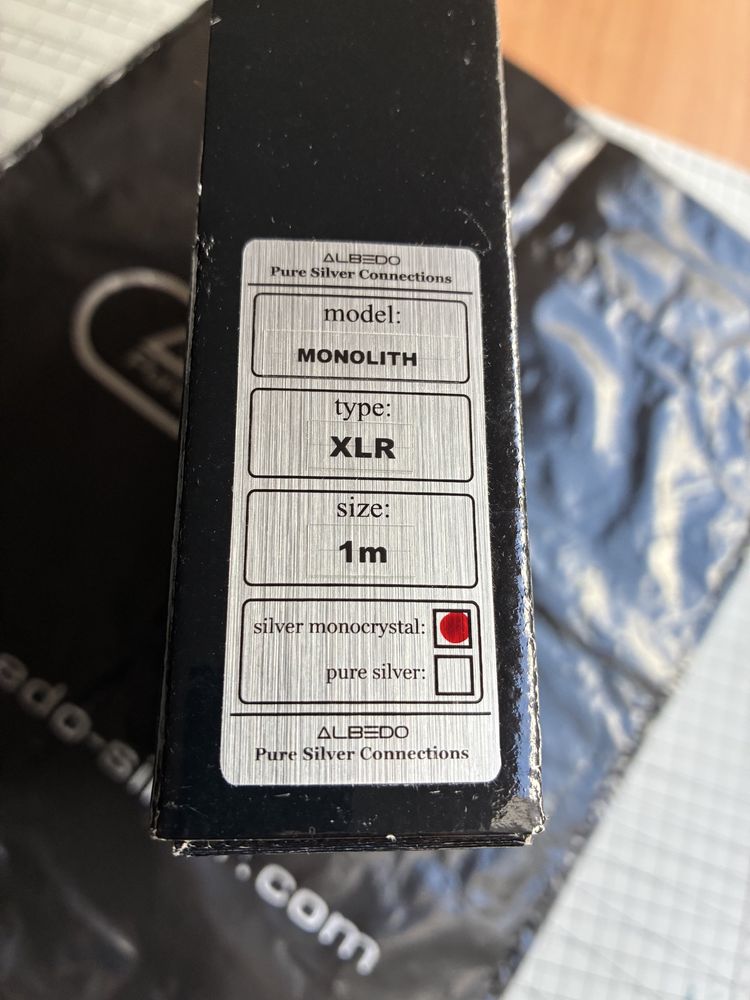 Albedo Monolith xlr 1m