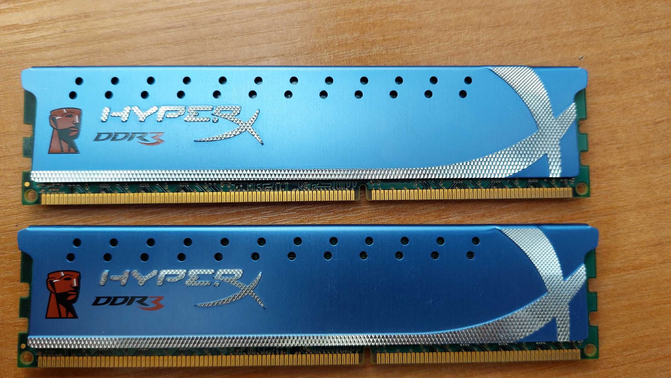 Pamięć Ram DDR3 8GB (2X4) 1600 MHz CL 9 KINGSTON HYPERX  (2 komplety)
