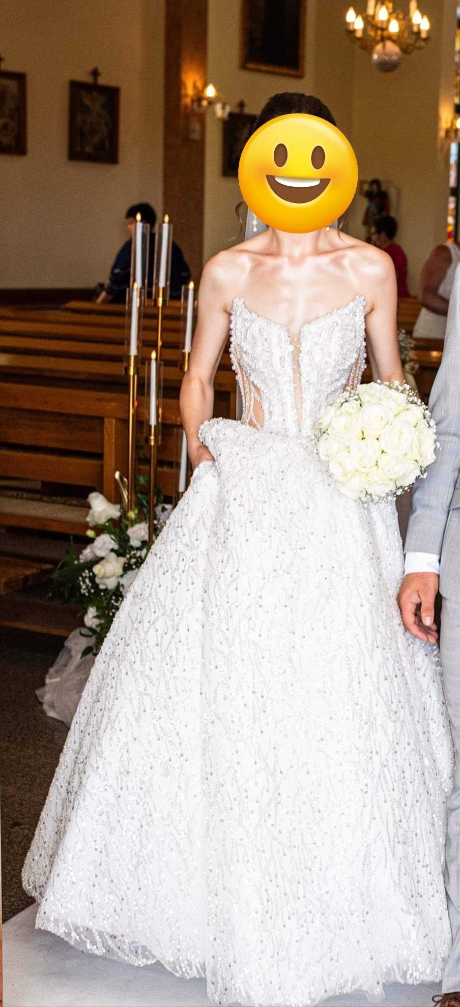 Suknia ślubna księżniczka