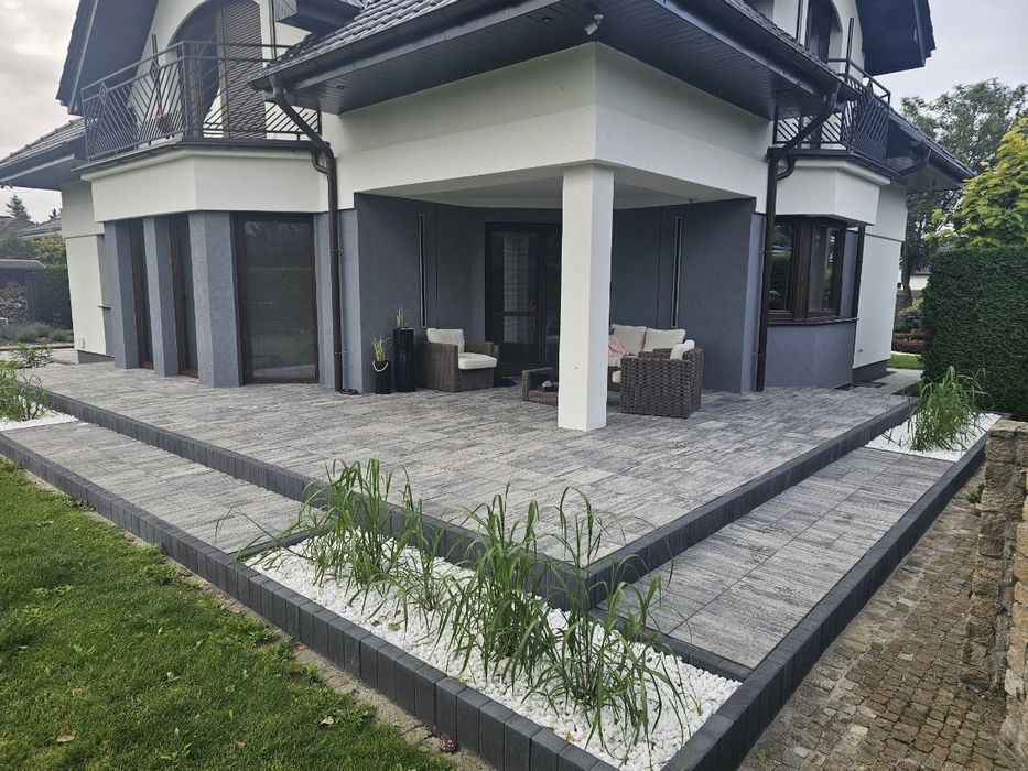 Oferuję profesjonalne układanie kostki brukowej