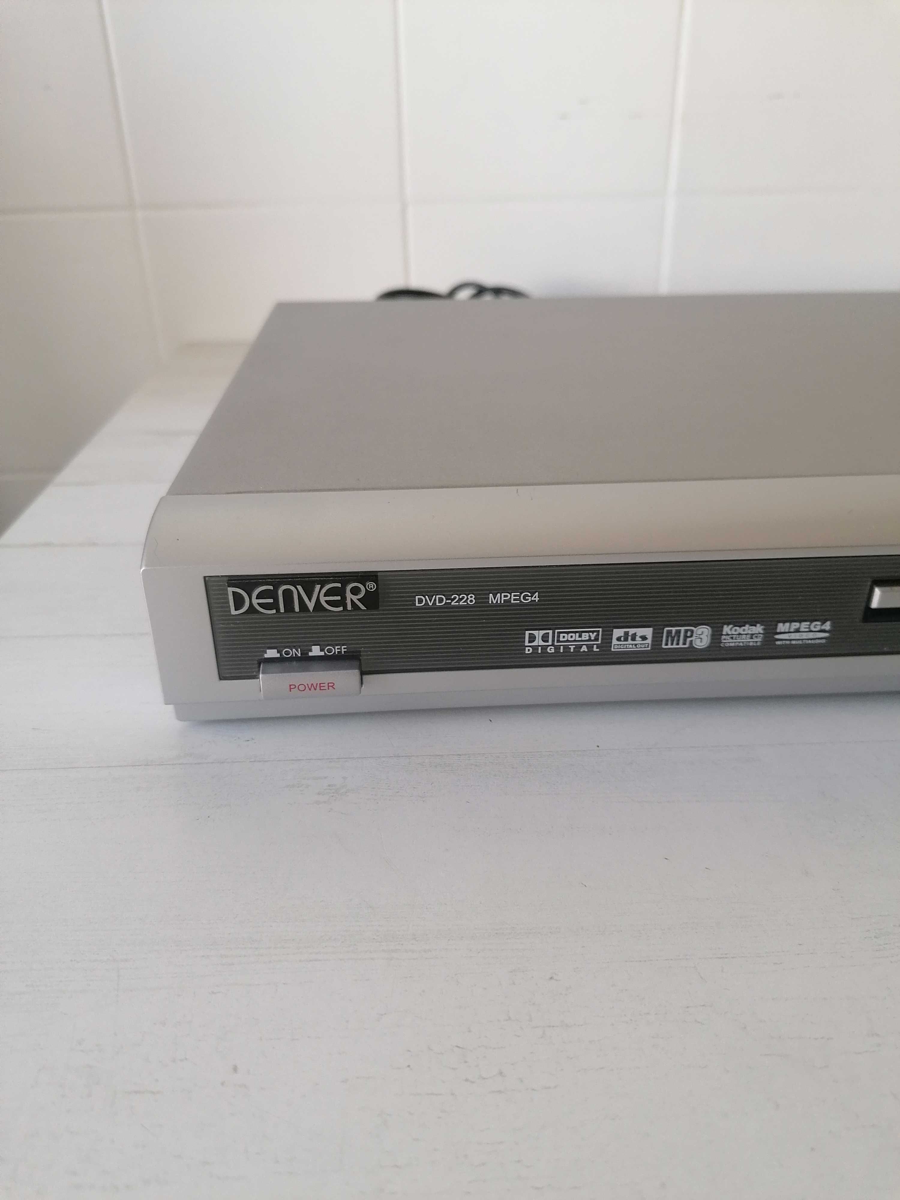 Leitor de DVD Denver Player DVD-228 MPEG4