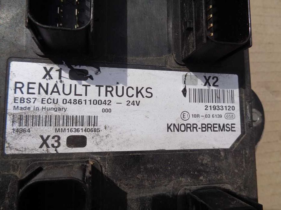 Sterownik EBS EBS7 Renault Range Gama T Euro6