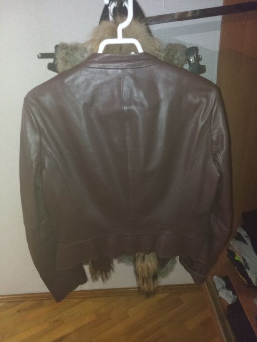 Продам пиджак кожаный