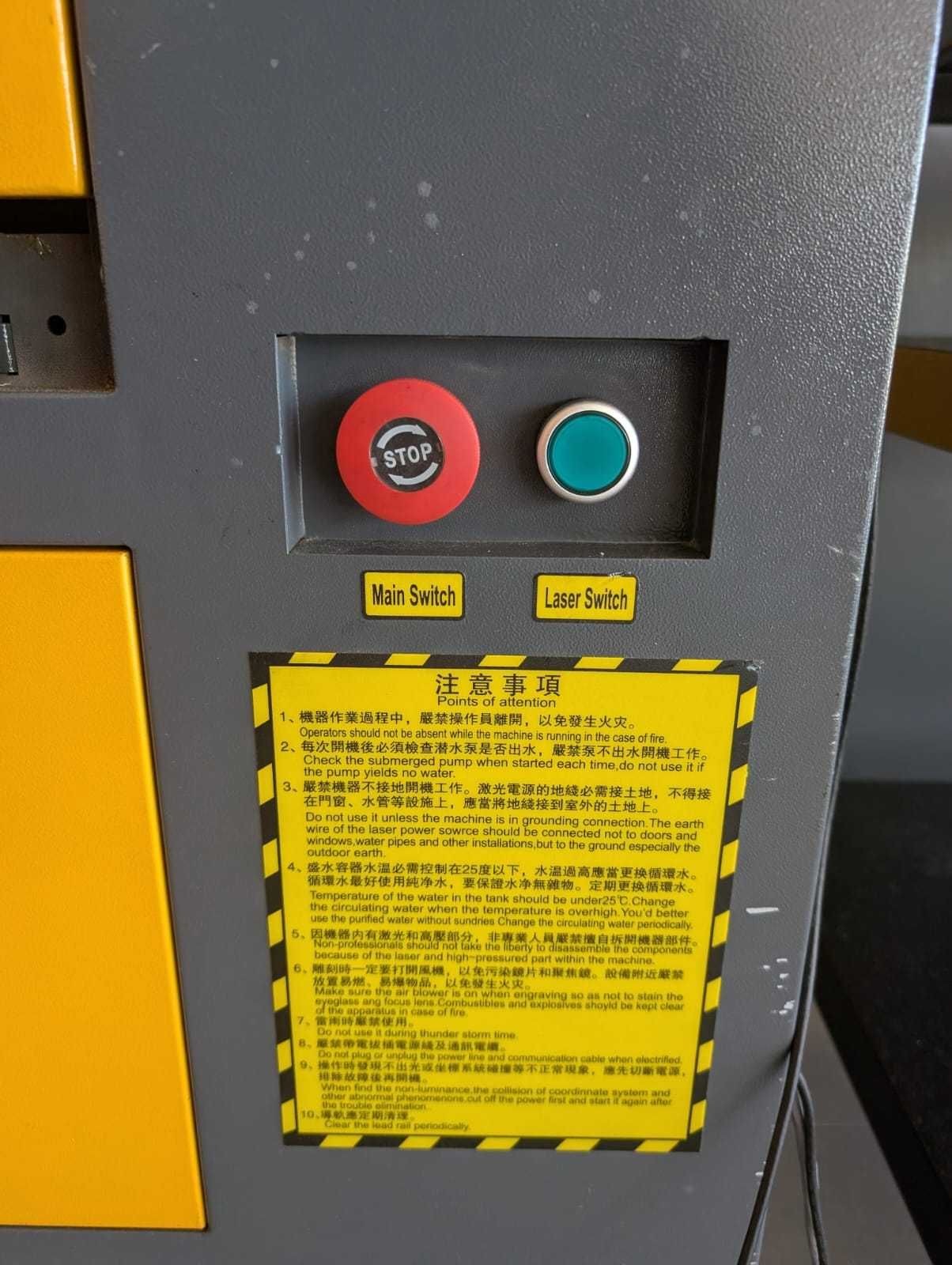 Máquina de corte a laser 100W 60x90