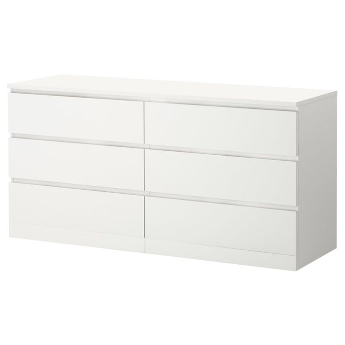 Comoda branca malm ikea