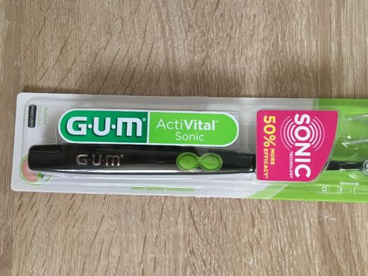 GUM ActiVital SONIC / Szczoteczka soniczna na baterie
