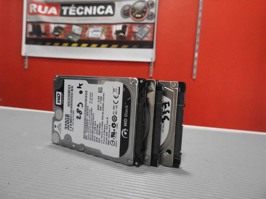 Disco 2,5 Profissionais 7200RPM sata