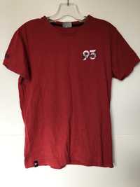 Czerwony T-shirt diverse M