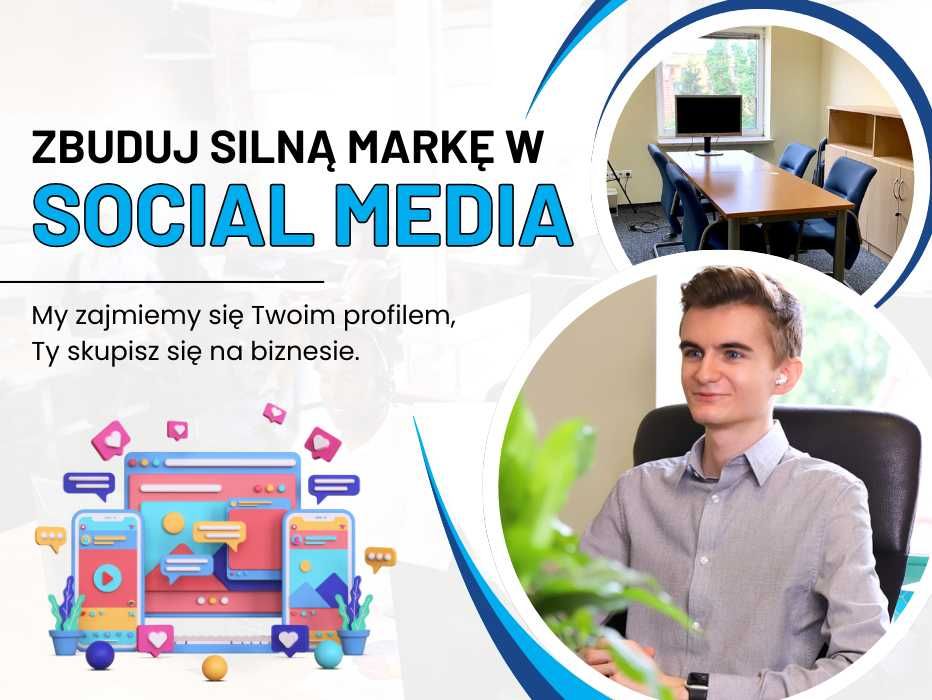 Prowadzenie profili / fanpage social media - grafiki, filmy, reklamy